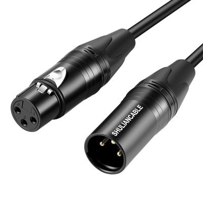 China HOME THEATER XLR Cable, Male to Female 3 Pin Microphone XLR Cable Compatible with Microphone Speaker Mixer Amplifier Audio Device, for sale