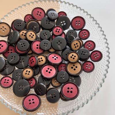 China Flame Retardant, High Temperature Resistant Urea Dry Cleaning Buttons For Customized Clothing, Suits, And Other Buttons for sale