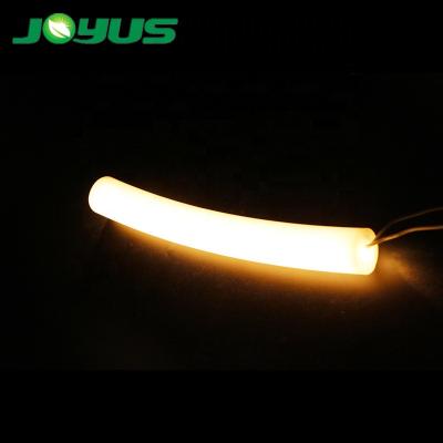 China Office round flexible led neon sign strip light tube white color 6000k 360 degree beam angle 12v 24v smd2835 120 leds/m for sale