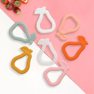 China Custom Made Soft Muslin Tree Toy COMEMOIR Bpa Free Silicone Baby Teether Toys , Silicone Baby Teether Set For Baby for sale