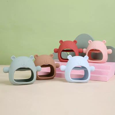 China Soft Toy COMEMOIR New Hot Selling Soft Silicone Baby Teether BPA Free Eco-Friendly Baby Chewing Teether Baby Teether for sale