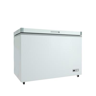 China Double-temperature Chest Freezer Single Door -18 Degree Chest Freezer for sale