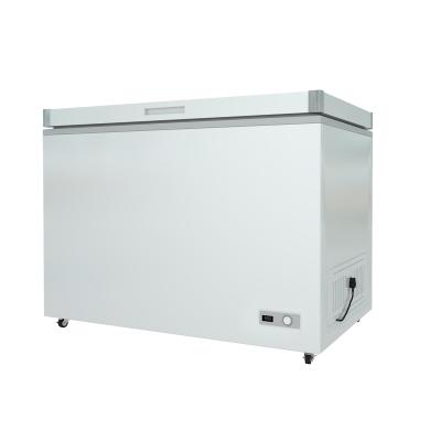 China Double-temperature Freezer Commercial Horizontal Freezer Refrigerator Top Open Single Door Chest Freezer For Sale for sale