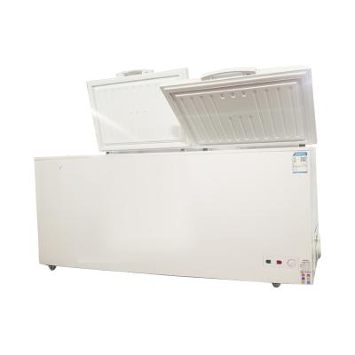 China Commercial Solid Top Chest Type Single-temperature Refrigerator Freezer Chest Freezer for sale