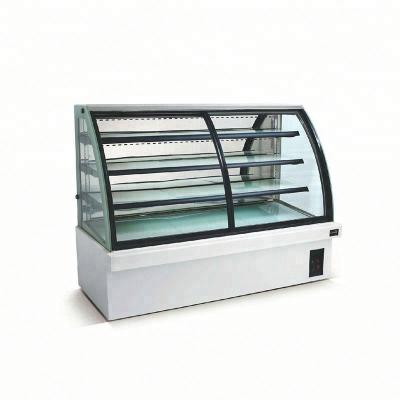 China High Quality Single-temperature Donut Dessert Display Showcase Cake Refrigerator for sale