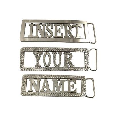 China Belt Buckle Fashion Wholesale Machinery Custom Name Belt Buckle for sale