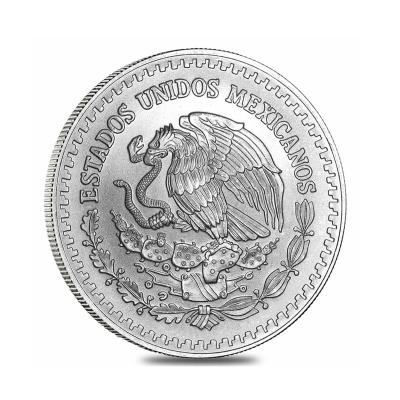 China China Customized Silver Matte Mexico To Free Souvenir Metal Coins for sale