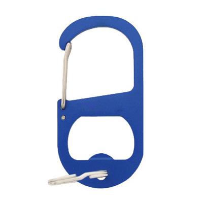 China Viable Wholesale Custom Logo Printed Promotional Outdoor Carabiner Bottle Opener for sale