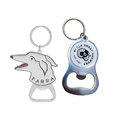 China Viable Wholesale Custom Logo Sticker Metal Dog Bottle Opener for sale