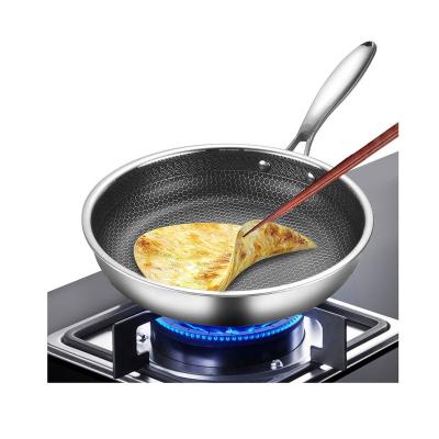 China Pan Wok-Brenner Carbon Steel Cast Viable Non-stick Iron Frying Machine Chinese Wok for sale