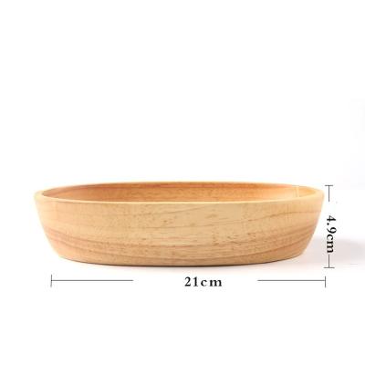 China Household Fruit Tray Wooden Candy Tray Large Dry Stored Boat Shaped Wooden Root Carving Tray for sale