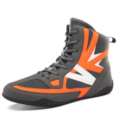 China Boxing men and women wrestling professional training shoes sanda boxing shoes competition 35-46 for sale