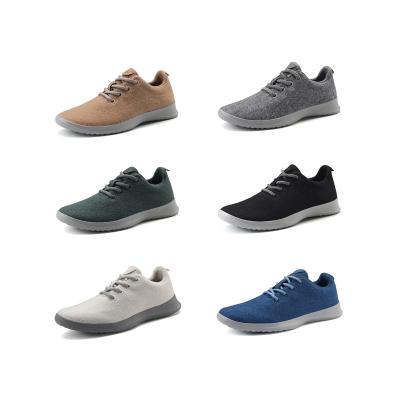 China Comfortable Wool Anti-Slippery Shoes Men Shaping Sneakers Graphene Grip Sole 2021 Women Walking Sport Running DiabeticShoes for sale