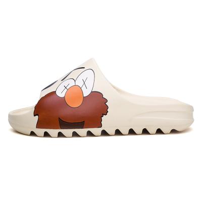 China CUSHIONING Open Toe Custom Logo Unisex EVA Light Weight Outdoor Beach Anti-skid Cushioning Slippers for sale