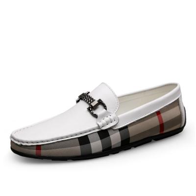 China Wholesale Anti-slippery Cow Leather Flat Shoes Casual Loafers Men for sale