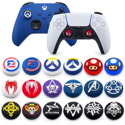 China Protective Silicone Thumb Stick Grip Thumbstick Controller Cover Case For PS5 PS4 PS3 Xbox Switch Pro Controller for sale