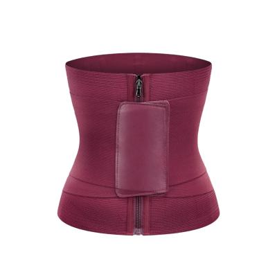 China Adult Custom Waist Trainer Neoprene Women Men Fitness Sauna Training Band Sweat Slimming Waist Trimmer Belts for sale