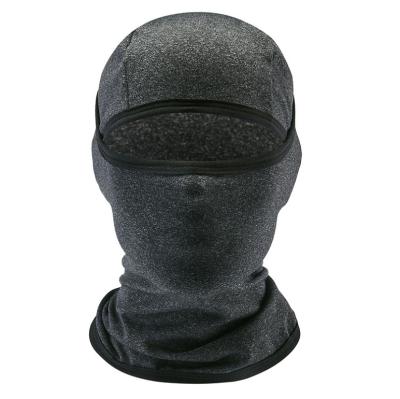 China New style high quality autumn and winter waterproof plus velvet knitted hat mask riding face protection thick wool hat for sale