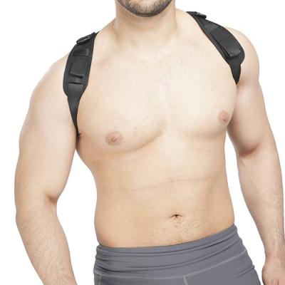 China New Products Neoprene Posture Corrector Comfortable Breathable Adjustable Back Posture Corrector Back Brace In Back Support for sale