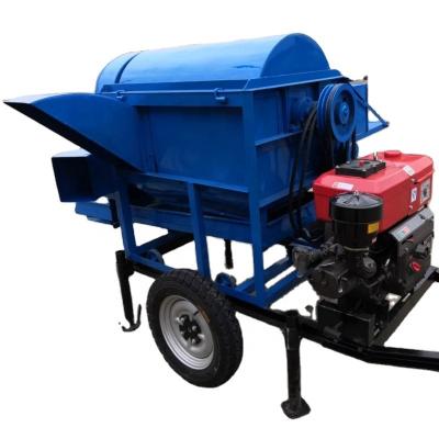 China No huller professional portable unhusked rice thresher rice and wheat kernel rice thresher from Philippines broken price large capacity for sale