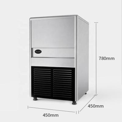 China Car tea shop ice maker ice machine for small market ice block making for sale