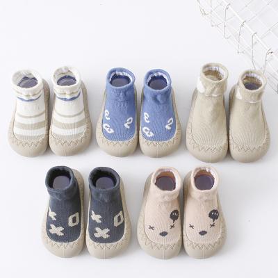 China Breathable Shoes Socks Baby Bumps Rubber Soles Baby Toddler Bumps Shoes Indoor Children Anti Slip for sale