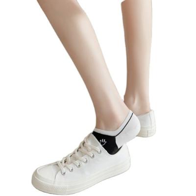 China 2022 spring cheap women's breathable shorts thongs colorful low cut ankle socks fashion sporty casual socks NO--show for sale