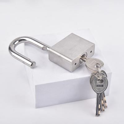 China High Security 50MM Cerrar Factory Price Lock Stainless Steel Eco-friendly Silver Padlock Durable Special Design Padlock for sale