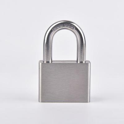 China Sale Customized Durable High Security 60MM in Candado Candado Cerrar Metal Stainless Steel Padlock Anti-rust for sale