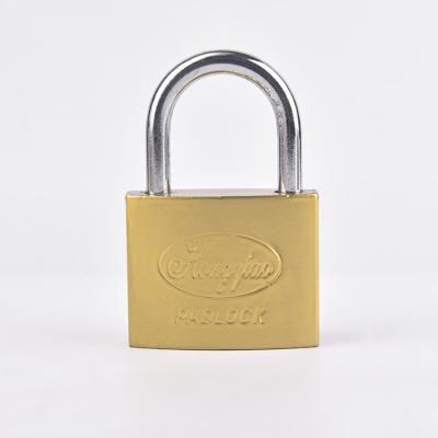 China Durable High Security 25 32 38 50MM OEM Cerrar Wholesale Copper Iron Padlock Good Sales Support for sale