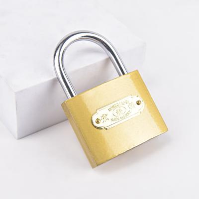 China High Security 38mm Iron Copper Durable Security Padlock Durable OEM Metal Backing Fechadura Cerrar Durable Eco-Friendly for sale