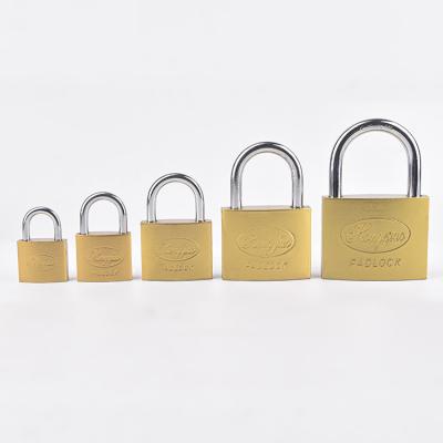 China Durable High Security 20 Customized Wholesale Candado Copper Anti-rust Padlock Factory Price Hot Sale 25 32 38 50 63 75MM for sale