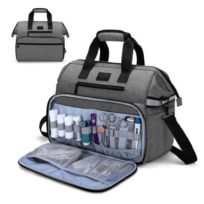 China Multifunctional Emergency Aid Kit Opp Bag Nurse Pouch Work Nurse Bags Hospital Medical Bag With Handle And Shoulder Strap 5-7 Days Work for sale