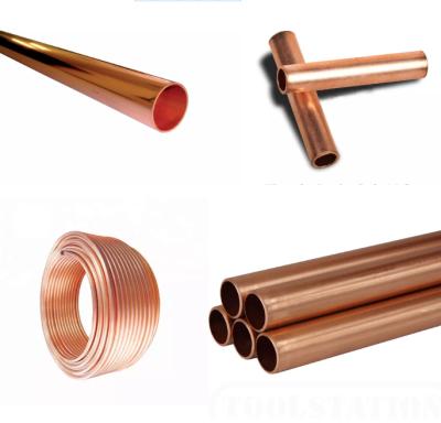 China Copper Water Tube Cooper Tube 99.99% Pipe Price Meter Factory for sale