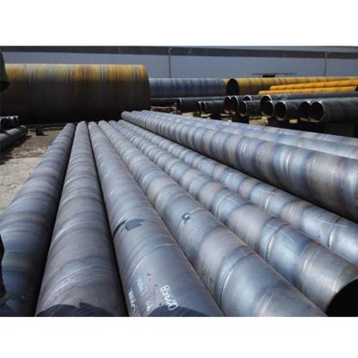 China High Quality Spiral Welded Gas Pipe SSAW Steel Pipe Wholesale Welded Round Steel Pipe for sale