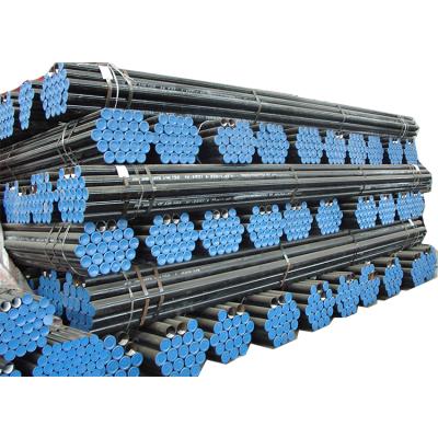 China Structural Pipe MS Seamless And Welded Pipe/Tube Black Iron Carbon Steel Seamless Steel Pipe ASTM A106 A53 GR.B SCH 40 for sale