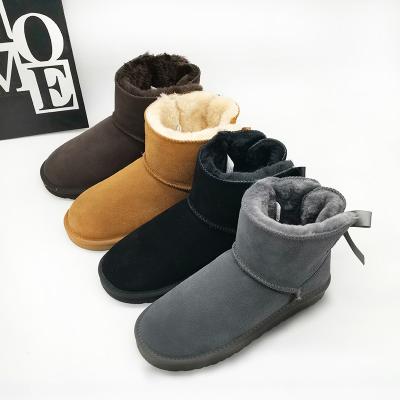 China Fashion Trend Snow Boots Wholesale Warm Suede Winter Waterproof Snow Boots for sale