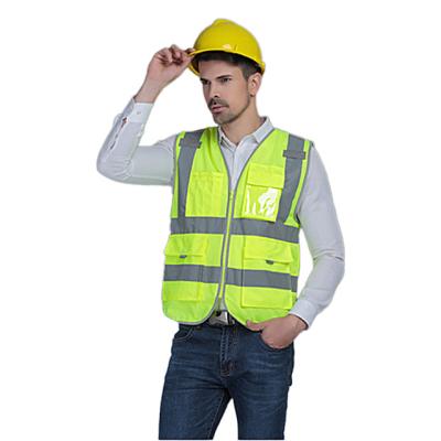 China Outdoor Safety Reflective Clothing High Safety Workwear Engineering Vest Workwear Uniform Construction Workwear Visibility Jacket for sale