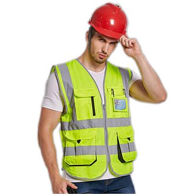 China Outdoor Safety Reflective Clothing High Safety Workwear Engineering Vest Workwear Uniform Construction Workwear Visibility Jacket for sale