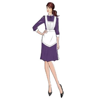 China Custom Suit Dress Restaurants Hotels Waiter Factory Employees Uniform for sale