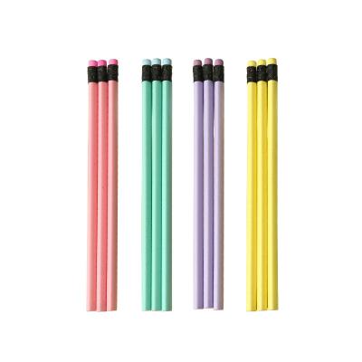 China office & Cheap Set Type Black Yellow Product Place School Pencil 2b Pencil Body Wooden Lead Office Packing Color Material Original Poplar Pattern for sale