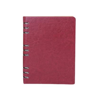 China High quality smudge flipbook notepad student diary office stationery b5 artificial leather business notebook wholesale for sale