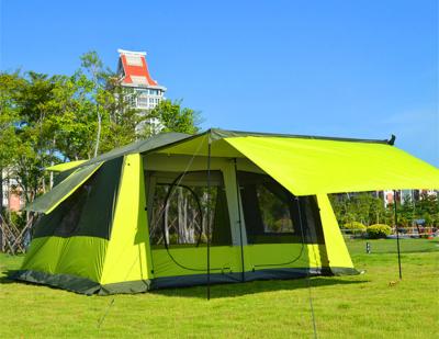 China Straight Tying Type Tent 6-10 Person Tent Promotional Sleeping Family Hiking Outdoor Waterproof Camping Tent for sale