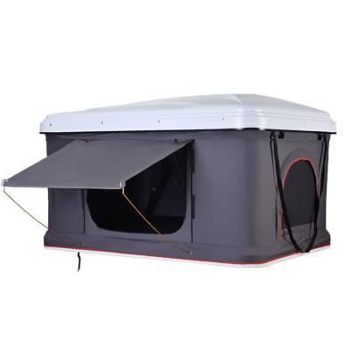 China TARKA Camping Brand Anti-mosquito 2 People Roof Top Tent Diagonal Bracing Type Famous Hard Shell For Glamping for sale