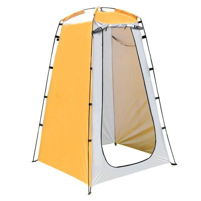 China Portable Outdoor Camping Toilet Shelter Privacy Shower Tent Sun Changing Changing Room Straight Type Pop Up for sale