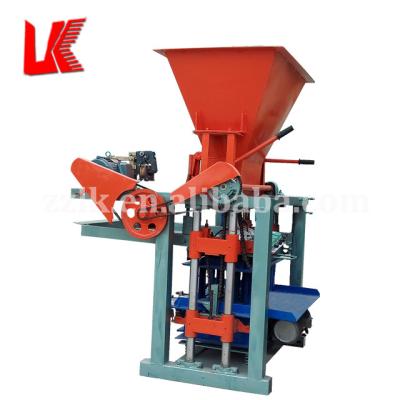 China Cement brick building block making machine for sale in Oman, semi-automatic cement block machine for sale