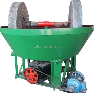 China Wet Stone Gold Ore Crusher Gold Mining Filters /Wet Pan Mill Machine For Gold Widely Used for sale