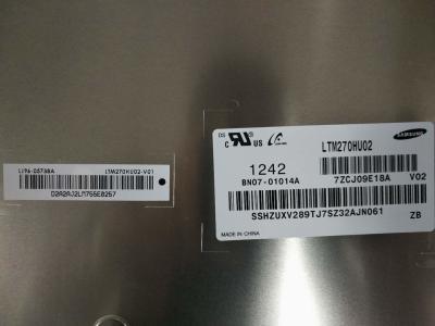 China 5.0V 3d LCD van de leverings het Harde Deklaag Scherm, het Industriële LCD Comité van LTM270HU02 27Inch Te koop