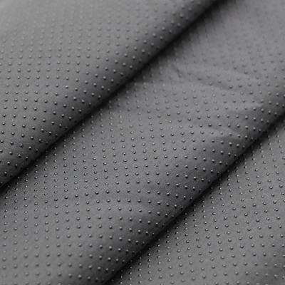 China High Quality Memory Polyester Non Slip Real Silicone Rubber Dot Coated Fabric for sale