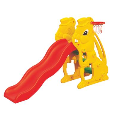 China Mini China Manufacturer Typical Popular Indoor Plastic Item Cheap Baby Slide And Swing for sale